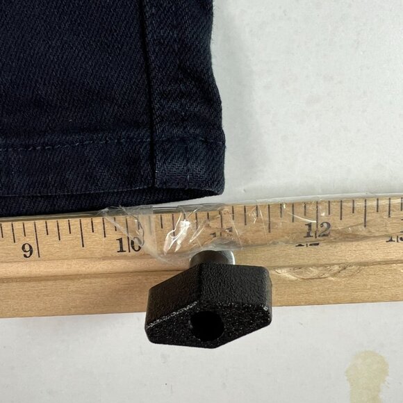 Judy Blue Jean Shorts Womens Plus 33* High Rise Bermuda Blue Denim Jorts Tag 1XL - Picture 11 of 16